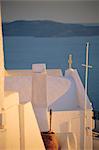 Thira (Fira), Santorini, Iles Cyclades, Grèce, Europe