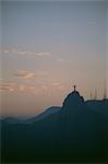 Corcovado, Rio de Janeiro, au Brésil, en Amérique du Sud