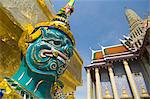 Galionsfigur, Grand Palace, Bangkok, Thailand, Südostasien, Asien