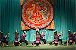 Oeil de Taipei, théâtre chinois, spectacle de danse culturelle, ville de Taipei, Taiwan, Asie