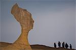 Queen's Head,coastal rock formations,Yehliu,Taipei County,Taiwan,Asia