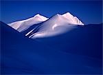 Snow covered mountains