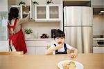 Girl Eating Cookies