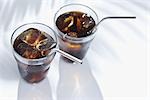 Iced black coffee