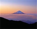 Cloudy Mountain Range