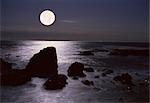 Vue panoramique sur la lune