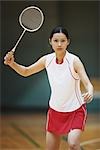 Badminton-Spieler