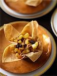 Rum Raisin Apple Walnut Phyllo Cups with Sugar and Cinnamon