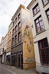 Wall Mural, Antwerp, Belgium