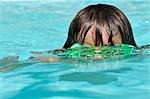 Little Boy Swimming