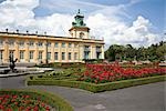 Gardens at Wilanow Palace, Wilanow, Warsaw, Poland
