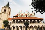 Gothic style town hall housing the Spis (Spisske) Museum, Old Town, Levoca, Slovakia, Europe