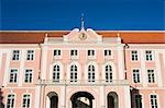 L'hôtel du Parlement du XVIIIe siècle sur la colline de Toompea, vieille ville, patrimoine mondial de l'UNESCO, Tallinn, Estonie, Etats baltes, Europe