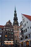 St. Peters cathedral, 13th century Lutheran church and museum, Old Town, UNESCO World Heritage Site, Riga, Latvia, Baltic States, Europe