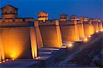 Last remaining intact Ming Dynasty city wall in China, UNESCO World Heritage Site, Pingyao City, Shanxi Province, China, Asia