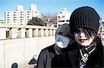 Teenagers, Harajuku ward, Tokyo, Japan, Asia
