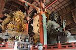 Big Buddhha, Todaiji Temple, constructed in the 8th century Nara City, Nara Prefecture, Honshu Island, Japan, Asia