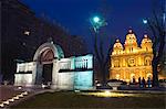 St Josephs Church (l'église de l'est), construit en 1655 sous le règne de Shunzhi allumé sur la rue commerçante Wanfujing, Beijing, Chine, Asie