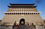 Porte de Qianmen, place Tien An Men, Beijing, Chine, Asie