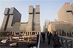 Wanda Plaza department store buildings in the CBD business district, Guomao area, Beijing, China, Asia