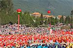 Sanyuejie Third Moon Bai festival in Dali, Yunnan Province, China, Asia