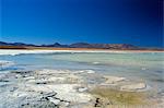 Lago Verde, Salar de Uyuni, en Bolivie, en Amérique du Sud