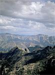 View from the Copper Canyon train, Mexico, North America