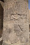 Détail de la Temple de Philae, UNESCO World Heritage Site, Nubie en Égypte, en Afrique du Nord, Afrique