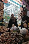 Locals at the spice market, Aswan, Egypt, North Africa, Africa