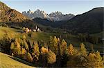 Santa Maddalena, Val di Funes, Dolomites, Bolzano province, Trentino-Alto Adige, Italy, Europe