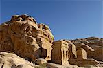 Djin Blocks, Petra, UNESCO World Heritage Site, Jordan, Middle East
