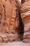 Der Siq, Petra, Jordanien, Naher Osten