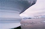 Icebergs near Pleneau Island, Lemaire Channel, Antactic Peninsula, Antarctica, Polar Regions