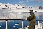 Antarctic Dream ship Gerlache Strait, Antarctic Peninsula, Antarctica, Polar Regions