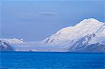 Glacier de la charité, False Bay, île Livingston, îles Shetland du Sud, l'Antarctique, les régions polaires