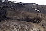 Volcan, île de la déception, Sud îles Shetland, l'Antarctique, les régions polaires