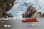 Garibaldi Glacier, Darwin National Park, Tierra del Fuego, Patagonia, Chile, South America