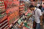 Tung Choi street, Mong Kok quartier marché, Kowloon, Hong Kong, Chine, Asie