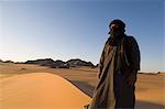 Tuareg, Akakus, Sahara desert, Fezzan, Libya, North Africa, Africa