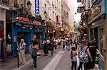 Rue de la Huchette, Quartier Latin, Paris, France, Europe