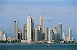 Skyline, Panama City, Panama, l'Amérique centrale