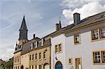 Un village rue sur la route des vins, Moselle Luxembourg, Europe
