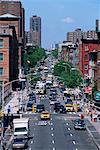Busy traffic, Upper East side, Manhattan, New York, New York State, United States of America, North America