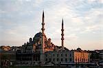 The Yeni Camii mosque also known as the new mosque, Istanbul, Turkey, Europe