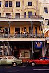 Une maison à Long Street dans le centre de la ville, où de nombreuses maisons coloniales restent, Cape Town, Afrique du Sud, Afrique