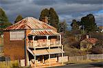 Maison, Hill End, ville de mines d'or historiques, New South Wales, Australie, Pacifique