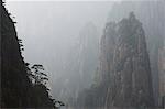 Blanc nuage Scenic Area, Mont Huangshan (Yellow Mountain), UNESCO World Heritage Site, Anhui Province, Chine, Asie