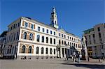 Ratsnams (mairie), Riga, Lettonie, pays baltes, Europe