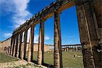 Gymnase, Cyrène, Site du patrimoine mondial de l'UNESCO, la Cyrénaïque, la Libye, en Afrique du Nord, Afrique