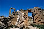 Dymitra Sanctuary, Cyrene, UNESCO World Heritage Site, Cyrenaica, Libya, North Africa, Africa